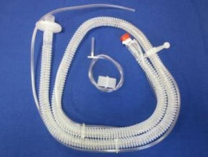 Pulmodyne BiTrac NIV Circuits (Invasive Bilevel) - BiTrac NIV Circuit for Bilevel / CPAP with 72" Smooth ID Tubing - 313-9075