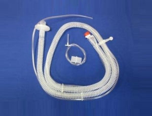 Pulmodyne BiTrac NIV Circuits (Invasive Bilevel) - BiTrac NIV Circuit for Bilevel / CPAP with 72" Smooth ID Tubing - SRC-313-9075