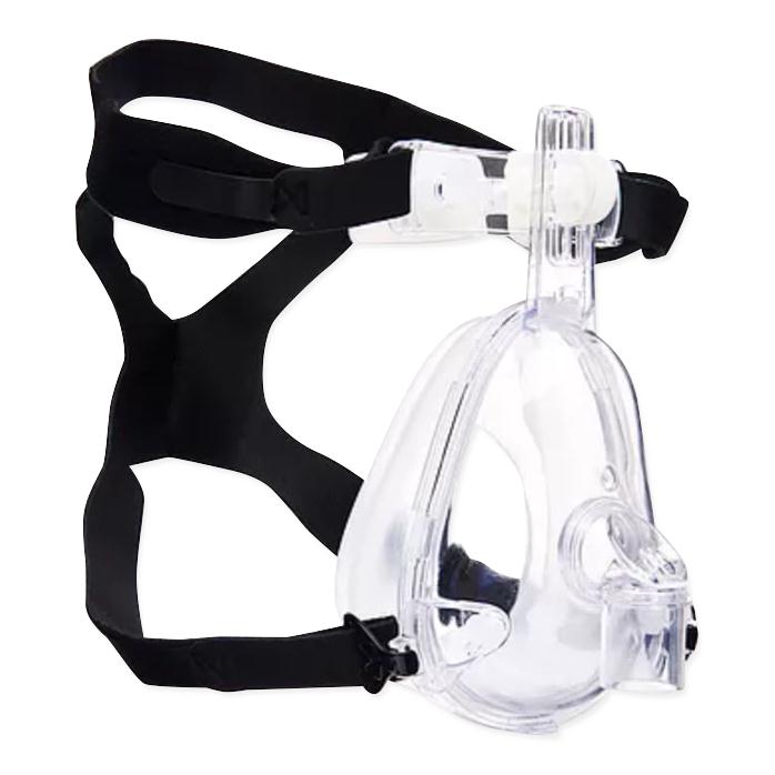 Pulmodyne BiTrac NIV Full Face Masks - BiTrac NIV Full Face Mask for Bilevel / CPAP with Anti-Asphyxia Elbow, Adult Small - 313-9001W