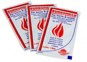 EverReady First Aid Burn Gel Blotts Satchets - Burn Care Sachet, Bulk, 3.5 mL, 1/8 oz., 25' - 550017