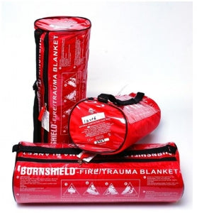 EverReady First Aid Fire Trauma Blankets - Burn Care Blanket, 2.45 m x 1.6 m, 98" x 64" - 881001