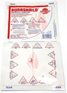 EverReady First Sterile Foam Burn Dressings - Burn Care Dressing, 20 cm x 20 cm, 8" x 8" - 900906