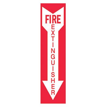 Safety Sign Inserts 9"W x 12.37"H Fire Extinguisher