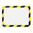 Safety Signage Adhesive Document Pocket Repositionable Adhesive Mount Safety Sign Holder - 10"W x 13.5"H