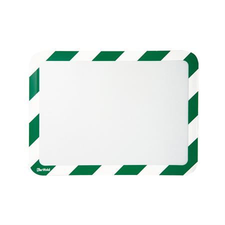 Safety Signage Magnetic Document Pocket Magnetic Back Mount Safety Sign Holder - 10"W x 13.5"H