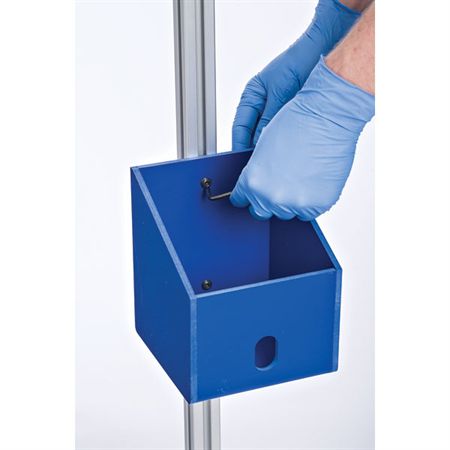 Sanitizing Stand with Frame Universal Sanitizing Stand for Wipe Canisters - with Letter Size Frame