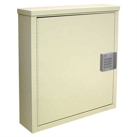 Single Door Narcotics Cabinet with Digital E-Lock 8"D Unit - 16"W x 8"D x 16.75"H