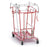 Small Hands-Free Sharps Cart Small Wire Cart - 16"W x 21.5"D x 22"H