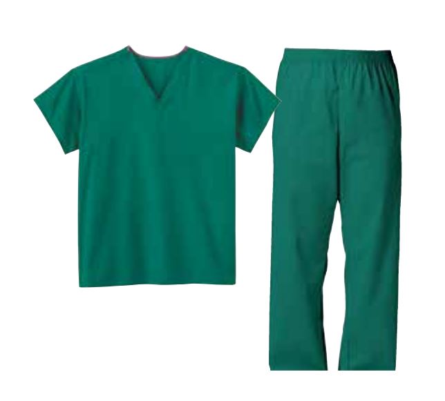 Encompass Group Patient Pants - Patient Pants, Forest Green, Size L - P916-PL