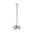 Stainless Steel Foot Control IV Pole Stainless Steel Foot Control IV Pole - 4-Hook Top