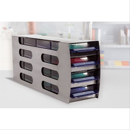 Arctic Squares Freezer Rack Horizontal Drawer System - 4x1 - 5.5"L x 22.5"W x 9.37"H