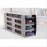 Arctic Squares Freezer Rack Horizontal Drawer System - 4x1 - 5.5"L x 22.5"W x 9.37"H