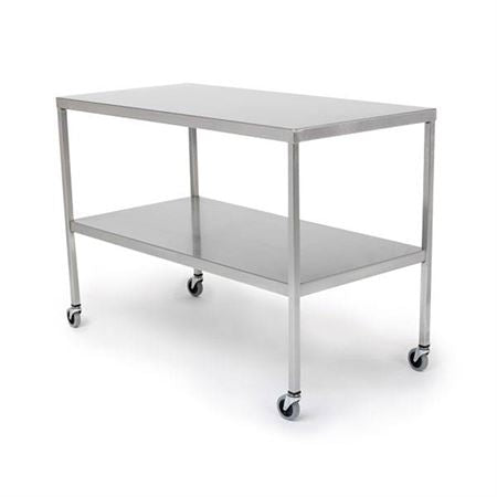 Instrument Table with Shelf 60"W x 24"D x 34"H