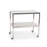 Stainless Steel Work Table with Lower Shelf 60"L x 30"W x 34"H