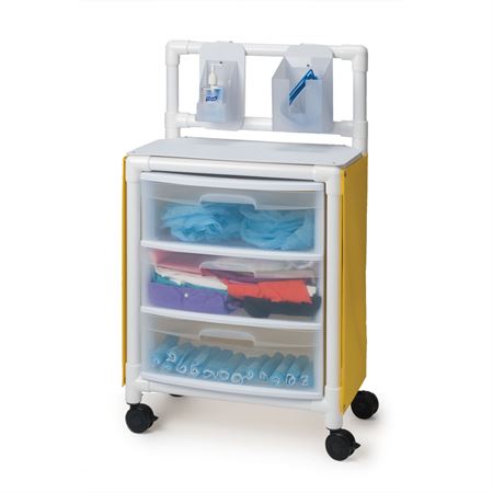 Standard 3 Drawer Mobile Isolation Station Standard 3-Drawer Mobile Isolation Station