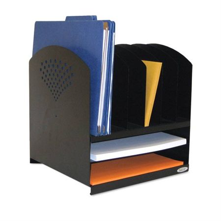 Combination Organizer 3 upright, 3 horizontal - 16.125"W x 11.125"D x 8.125"H