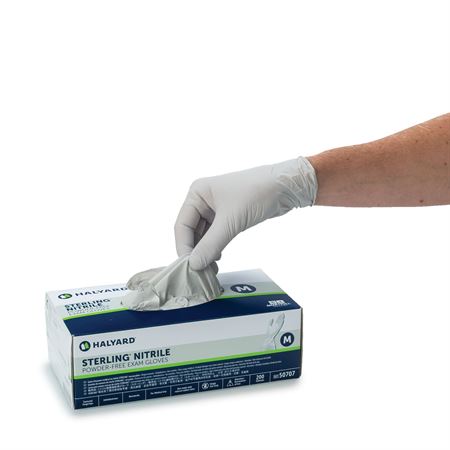 Sterling Nitrile Gloves Large