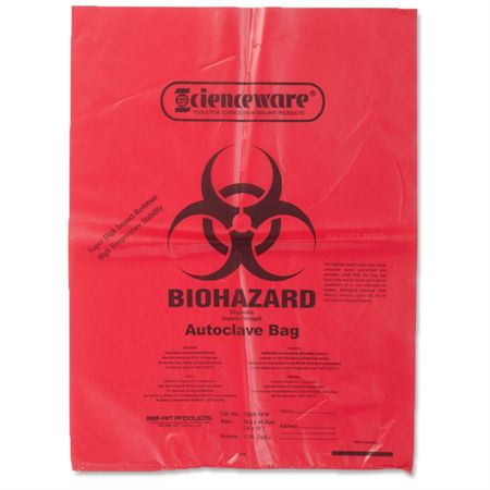 Super Strength Biohazard Disposal Bags 25"W x 35"H