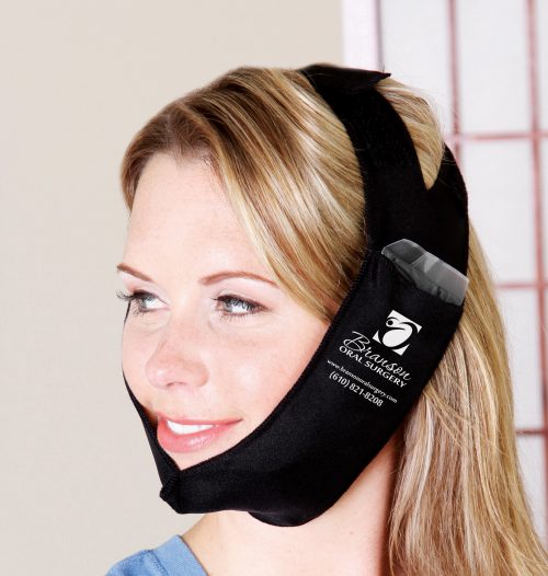 T-900C CoolJaw Soft Stretch Split Strap Wrap with Chin Cup