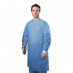 Tronex Disposable Protective Apparel - GOWN, CHEMO, MULTILAYER, LF, BLUE, UNISIZE - 7811CHEMO25