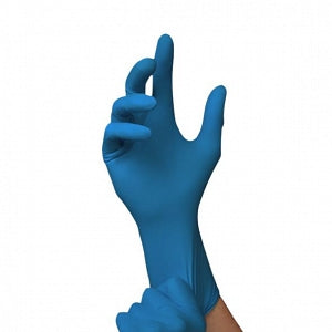 Tronex Chemo-Rated Latex Exam Gloves - GLOVE, EXAM, PF, CHEMO, LTX, SMALL, BLUE, 12" - 3649-10