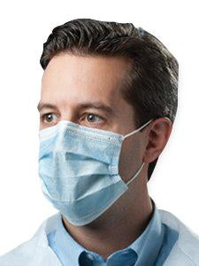 Tronex Company Procedure Masks with Earloops - Procedure Mask, Ear Loops, Elastic, Child - 5600D