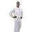 Tronex Disposable Fluid-Resistant Jumpsuits - Fluid-Resistant Coveralls, Elastic Cuffs and Ankles, White, Size 4XL - 6780-50W