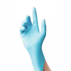 Tronex Nitrile Chemo Exam Gloves - 9.5" Chemo Powder-Free Nitrile Exam Gloves, Fully Textured, 4 Mil, Blue, Size XS - 9010-05