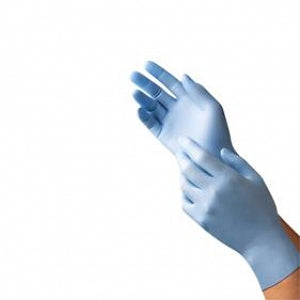 Tronex Nitrile Chemo Exam Gloves - 9.5" Chemo Powder-Free Nitrile Exam Gloves, Fully Textured, 4 Mil, Blue, Size M - 9010-20