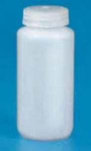 Tarsons HDPE Wide Mouth Boston Round Bottle - CONTAINER, W MOUTH, HDPE, 2L, TRANSLUCENT - T584260