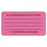 Tabbies Allergies and Drug Reaction Labels - Allergies / Drug Reaction Labels, 1-3/4" x 3-1/4", Fluorescent Pink, 250/Roll - 01730