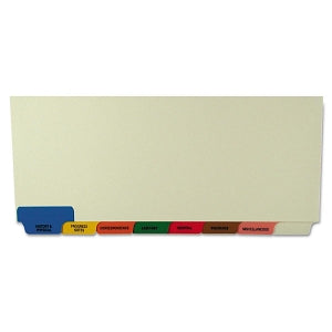 Tabbies Chart Index Divider Sets - Medical Chart Divider Sets, Bottom Tab, 8-1/2" x 11-3/8" - 54500