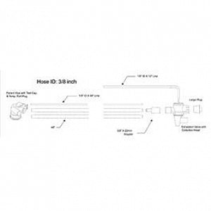 Tri-Anim Health Infant Anesthesia Circuits - Infant Anesthesia Circuit - 165-2030