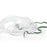 Tri-Anim Health Oxygen Masks - Mask, Oxygen, Medium Concentration, Adult, 7' Tubing - 301-180EA