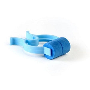 Tri-Anim Health Non-Slip Curaplex Foam-Tip Noseclip - Non-Slip Foam Tip Curaplex Noseclip, Blue - 301-NC101