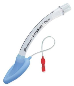 Flexicare LarySeal Blue Laryngeal Airways and Masks - LarySeal Laryngeal Mask Airway, Silicone, Blue, Size 3 - 329-038-94-230UE