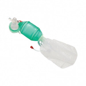 Ventlab AirFlow Manual Resuscitators - AirFlow Manual Resuscitator with Pressure Manometer, Filter and Reservoir, Small Adult - 87-AF5140MBS-M5