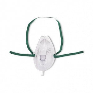 Salter Labs Elongated Style Medium Concentration Masks - Adult Elongated-Style Medium-Concentration Oxygen Mask with Elastic Strap and 7-ft. Tubing, For Veterans Administration Only - 77-8110EA