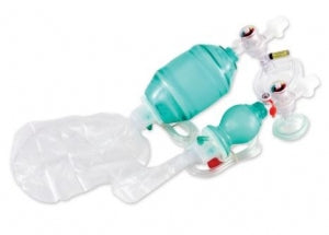 Tri-Anim AirFlow BVM Manual Resuscitator / Components - Resuscitator Bag, Manometer, Pediatric - 87-AF2140MC