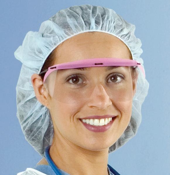 Encompass StyleShields Eye Shields - Eye Shield, Solid-Side Glasses, Plastic, Clear - 11000-111