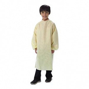 Encompass Group SafeCare Pediatric Disposable Isolation Gowns - Cover Gown, Pediatric, Size L, 10 to 12 Years - 46969-PLG