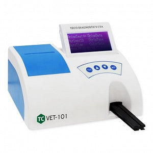 Teco Diagnostics VET-101 Veterinary Urine Strip Analyzer - ANALYZER, BENCTOP, URINALYSIS, ANIMAL, 1/CS - VET-101