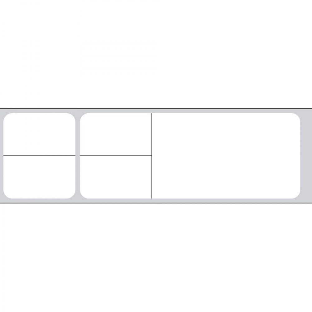 Label Misys/Sunquest Direct Thermal Paper Permanent 3" Core 4 1/8" X 1 3/16" White 4300 Per Roll, 2 Rolls Per Box