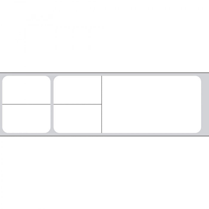 Label Misys/Sunquest Direct Thermal Paper Permanent 3" Core 4 1/8" X 1 3/16" White 4300 Per Roll, 2 Rolls Per Box