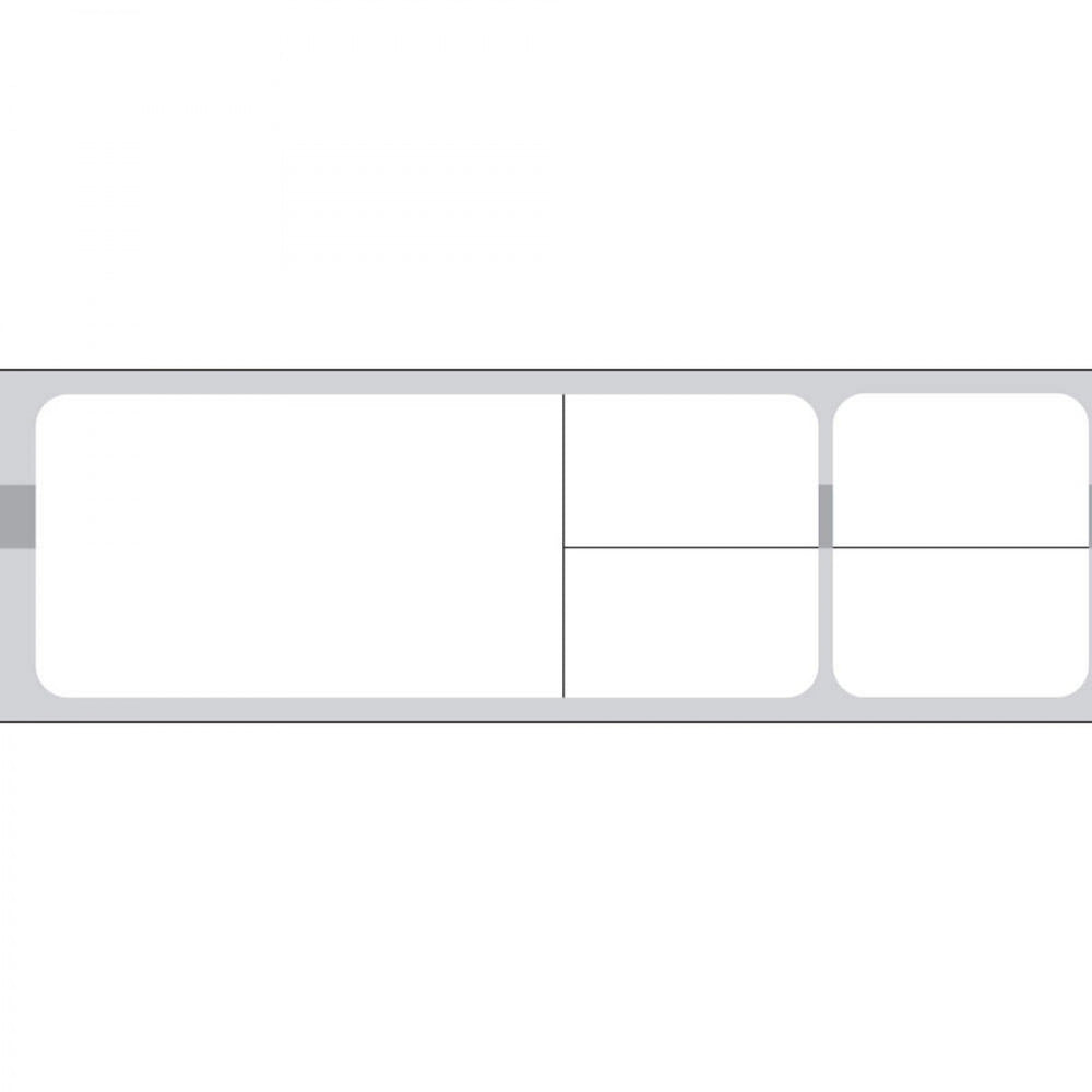 Label Misys/Sunquest Direct Thermal Paper Permanent 1 1/2" Core 4 1/8" X 1 3/16" White 1200 Per Roll, 8 Rolls Per Box