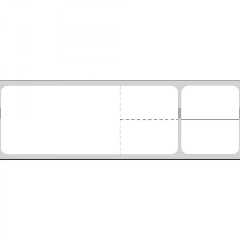 Label Misys/Sunquest Direct Thermal Paper Permanent 1 1/2" Core 4 1/8" X 1 3/16" White 1200 Per Roll, 8 Rolls Per Box