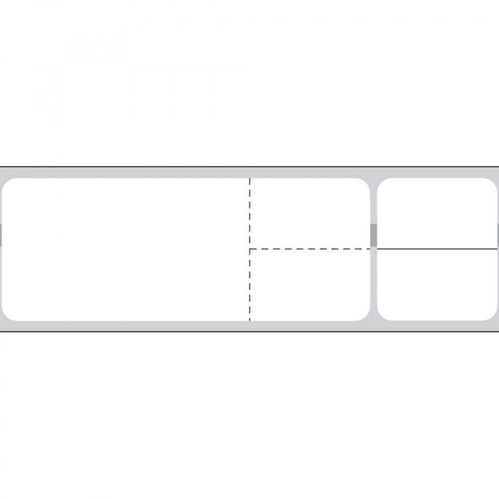 Label Misys/Sunquest Direct Thermal Paper Permanent 1 1/2" Core 4 1/8" X 1 3/16" White 1200 Per Roll, 8 Rolls Per Box