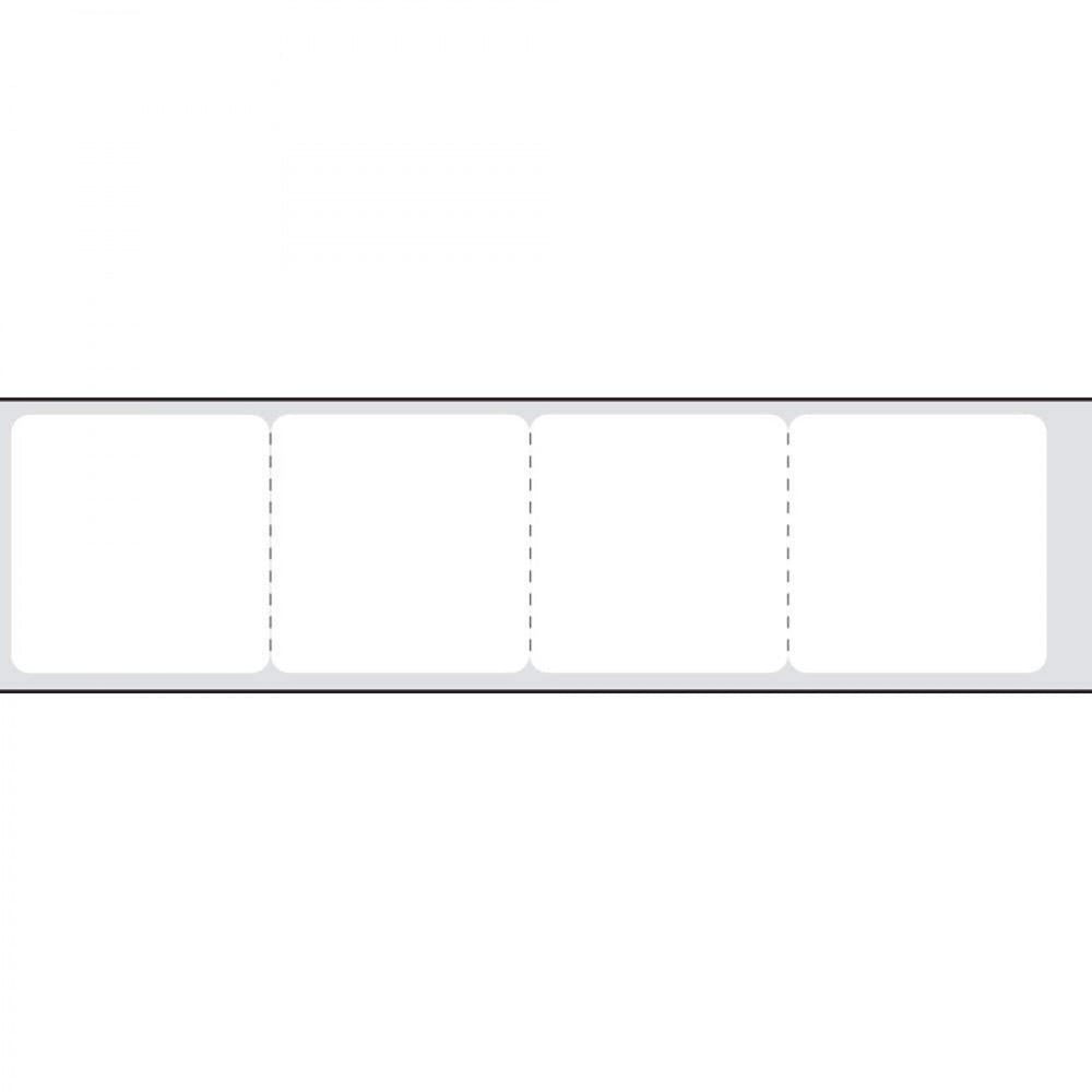 Stainershield Slide Label Xylene And Medical Stain Resistant Direct Thermal Synthetic Permanent 1" Core 15/16" X 15/16" White 7200 Per Roll, 1 Roll Per Box