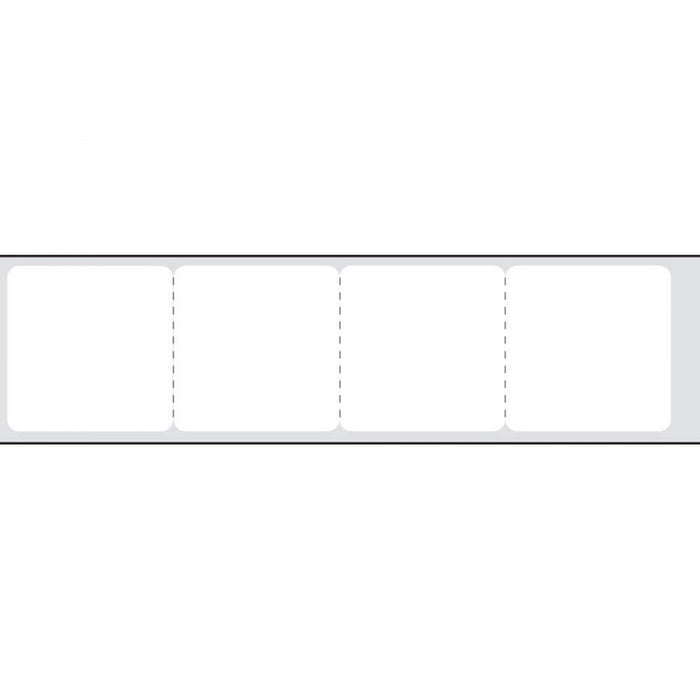 Stainershield Slide Label Xylene And Medical Stain Resistant Direct Thermal Synthetic Permanent 1" Core 15/16" X 15/16" White 7200 Per Roll, 1 Roll Per Box