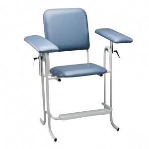 Tech-Med Upholstered Blood Draw Chairs - Blood Drawing Chair, Tall, 500 lb. Capacity - 4383